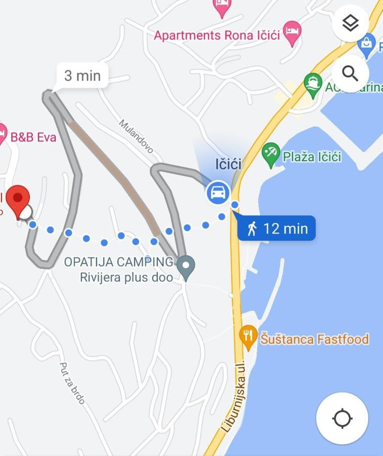 Apartments Skorup Ičići 외부 사진